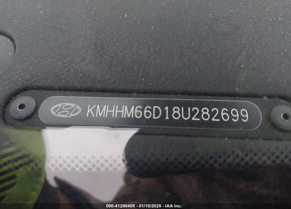 2008 HYUNDAI TIBURON GS VIN: KMHHM66D18U282699