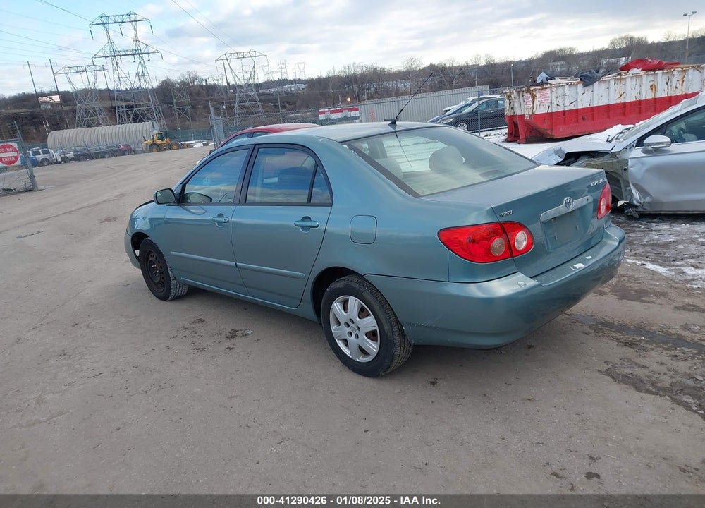 2005 TOYOTA COROLLA LE VIN: 2T1BR32E35C459710