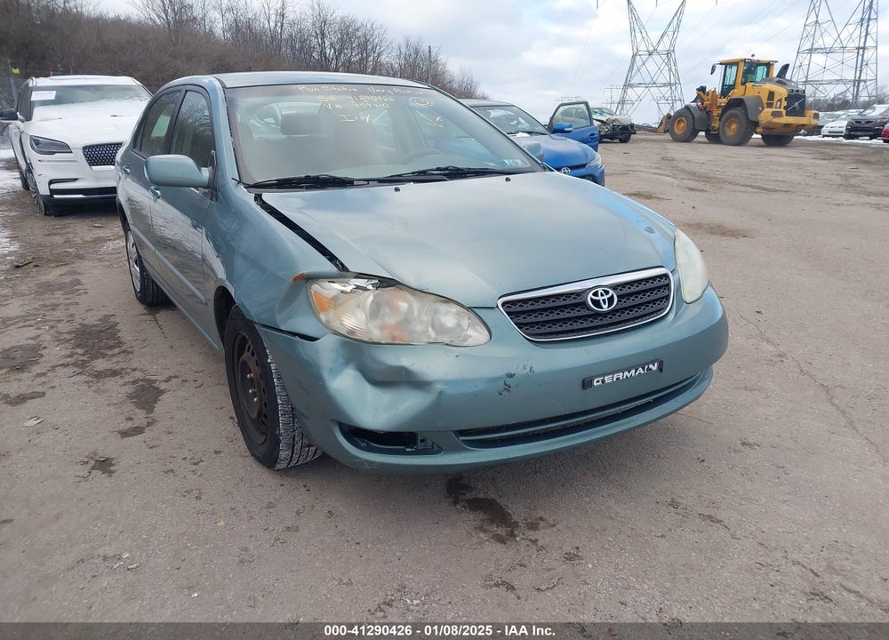 2005 TOYOTA COROLLA LE VIN: 2T1BR32E35C459710