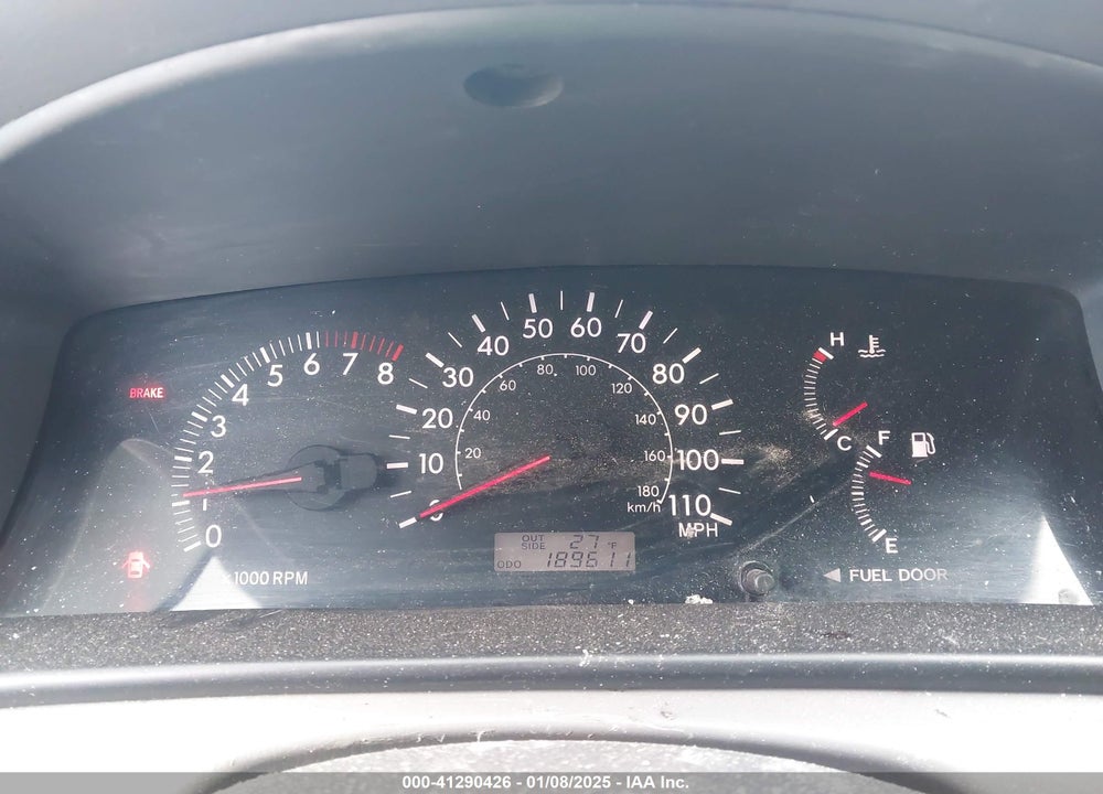 2005 TOYOTA COROLLA LE VIN: 2T1BR32E35C459710