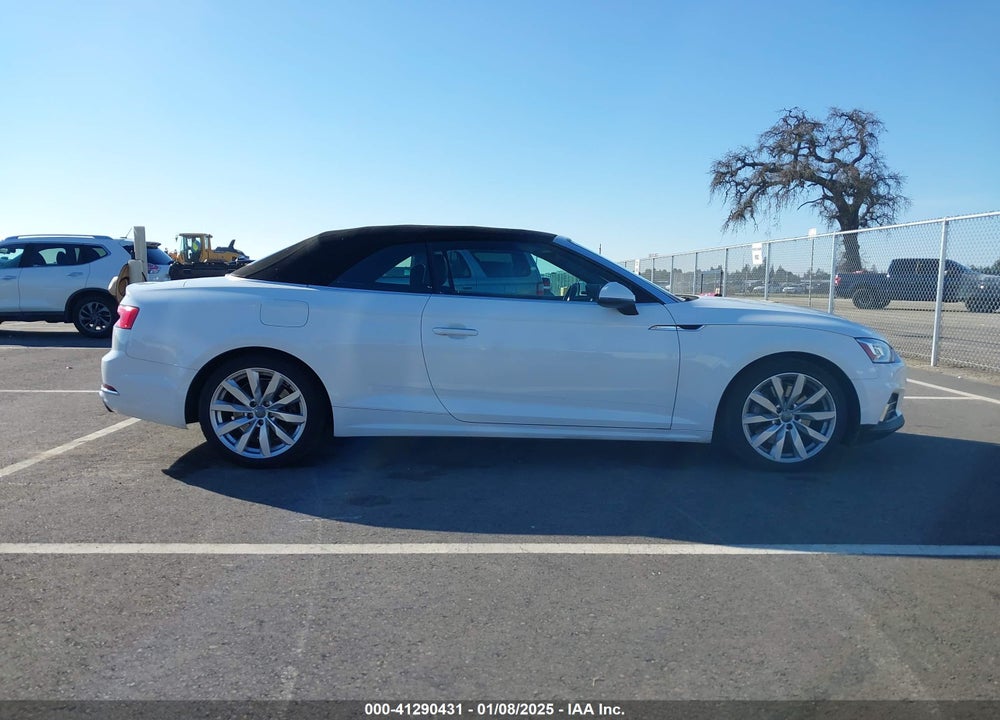 2018 AUDI A5 VIN: WAUYNGF5XJN000993