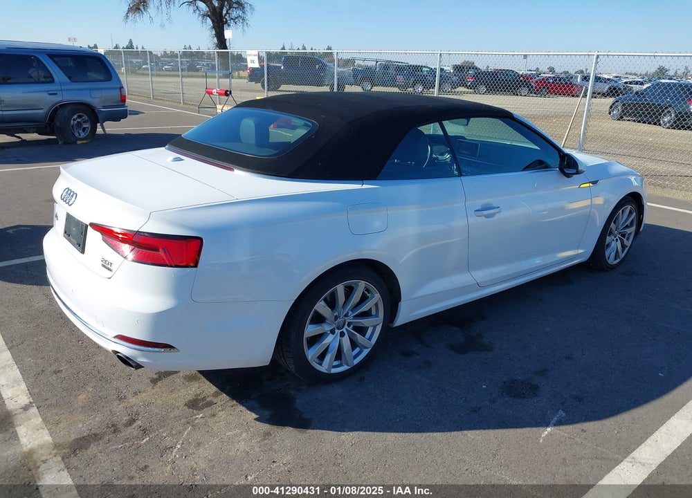 2018 AUDI A5 VIN: WAUYNGF5XJN000993
