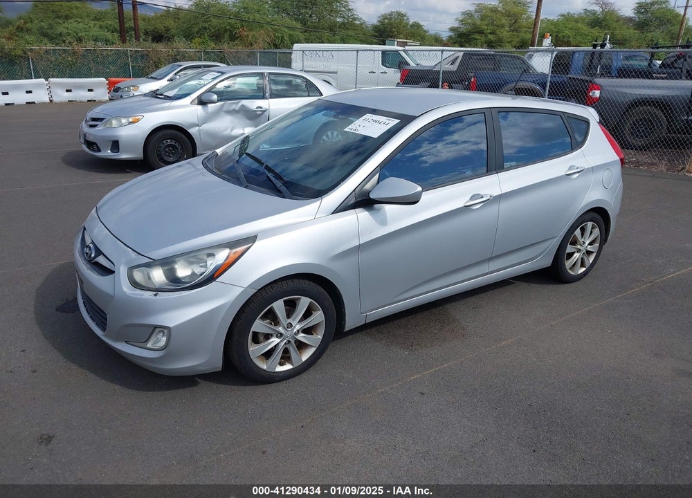 2012 HYUNDAI ACCENT VIN: KMHCU5AE7CU030632