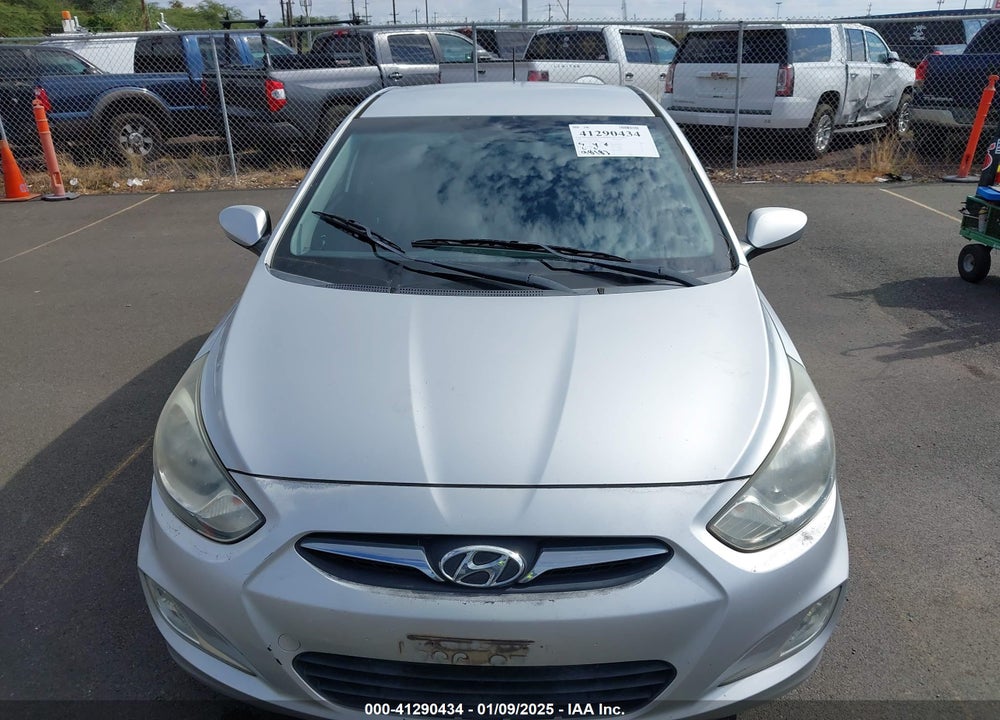2012 HYUNDAI ACCENT VIN: KMHCU5AE7CU030632
