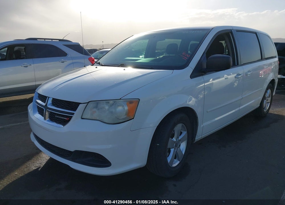 2013 DODGE GRAND CARAVAN SE VIN: 2C4RDGBG8DR585243
