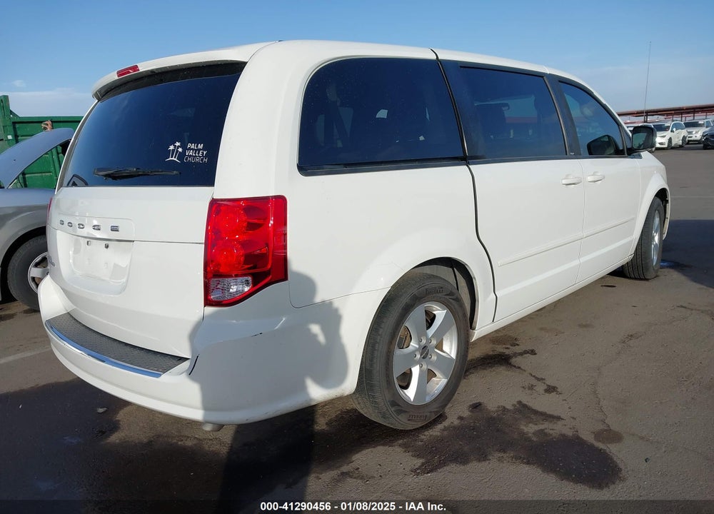 2013 DODGE GRAND CARAVAN SE VIN: 2C4RDGBG8DR585243