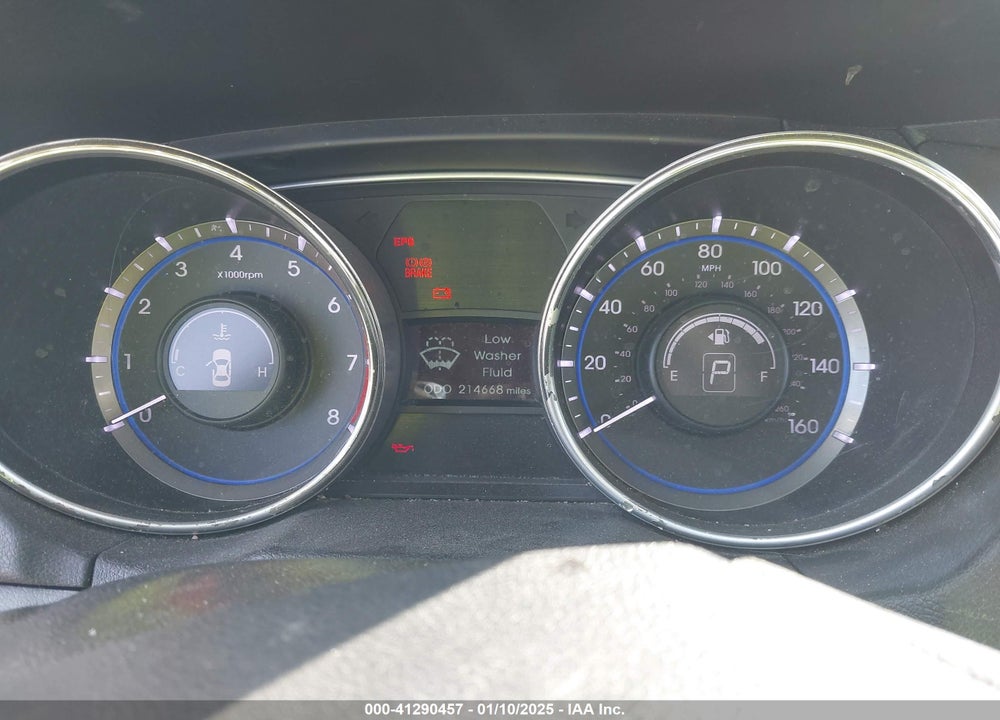 2012 HYUNDAI SONATA GLS VIN: 5NPEB4AC9CH457526