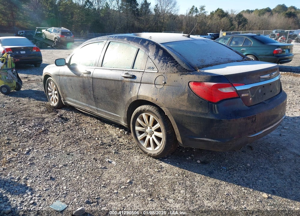 2012 CHRYSLER 200 TOURING VIN: 1C3CCBBG3CN296198