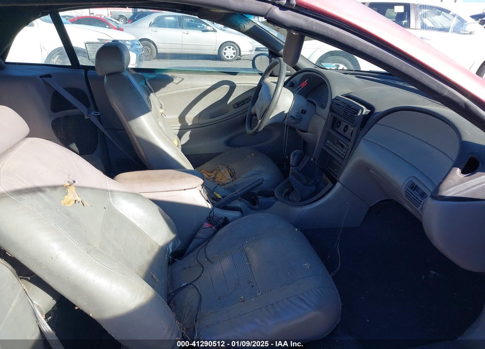 2000 FORD MUSTANG GT VIN: 1FAFP45X4YF154857