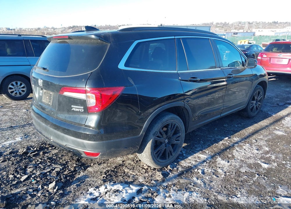 2021 HONDA PILOT AWD SPECIAL EDITION VIN: 5FNYF6H29MB073448