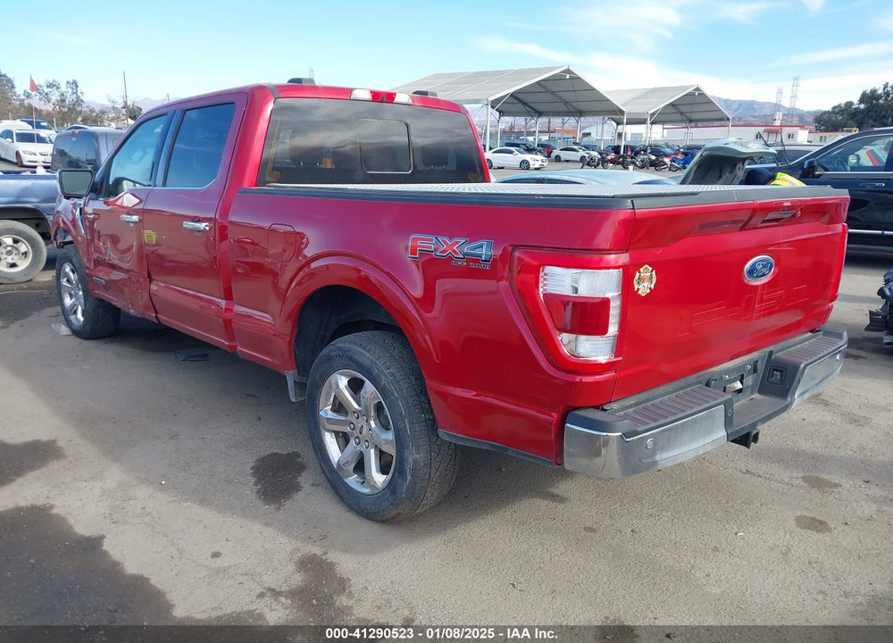 2022 FORD F-150 LARIAT VIN: 1FTFW1ED7NFB64182