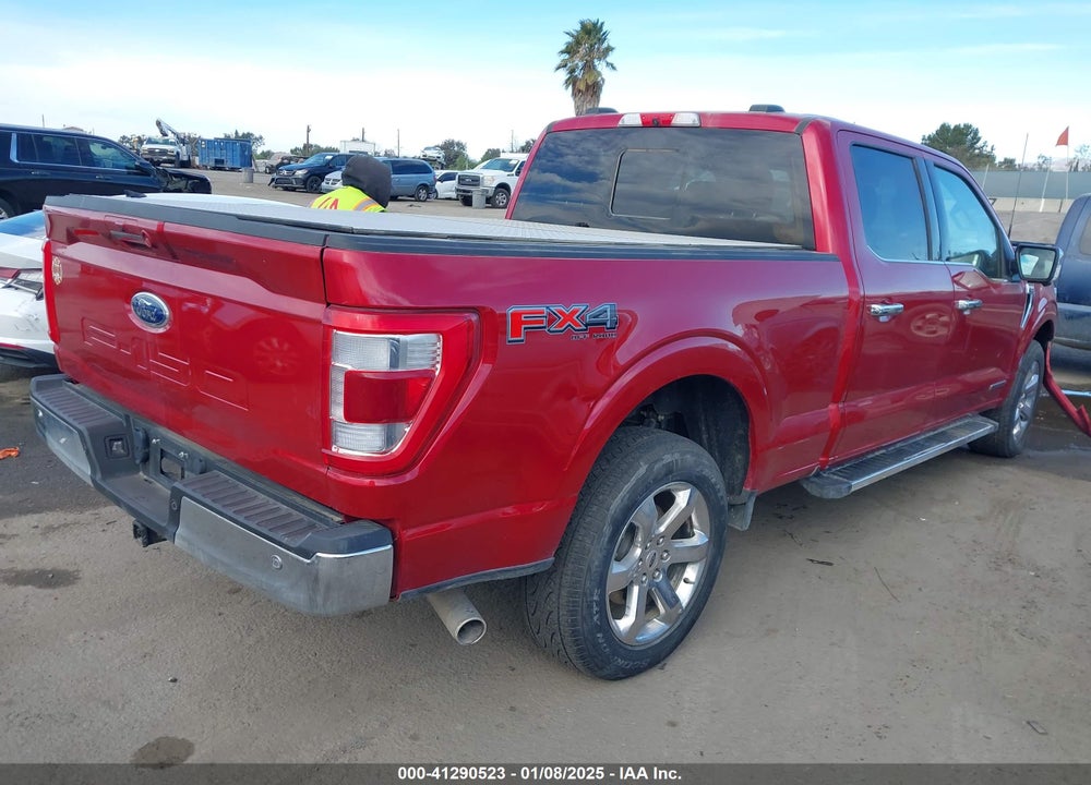 2022 FORD F-150 LARIAT VIN: 1FTFW1ED7NFB64182
