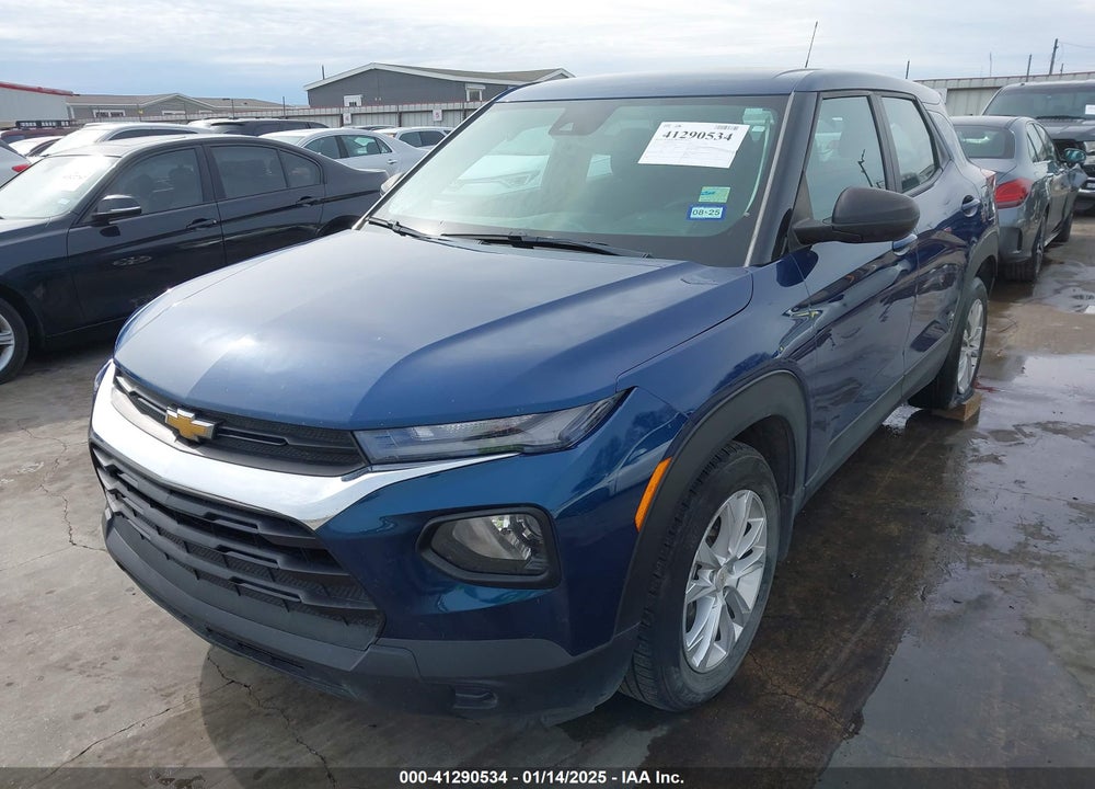 2021 CHEVROLET TRAILBLAZER FWD LS VIN: KL79MMS27MB085881