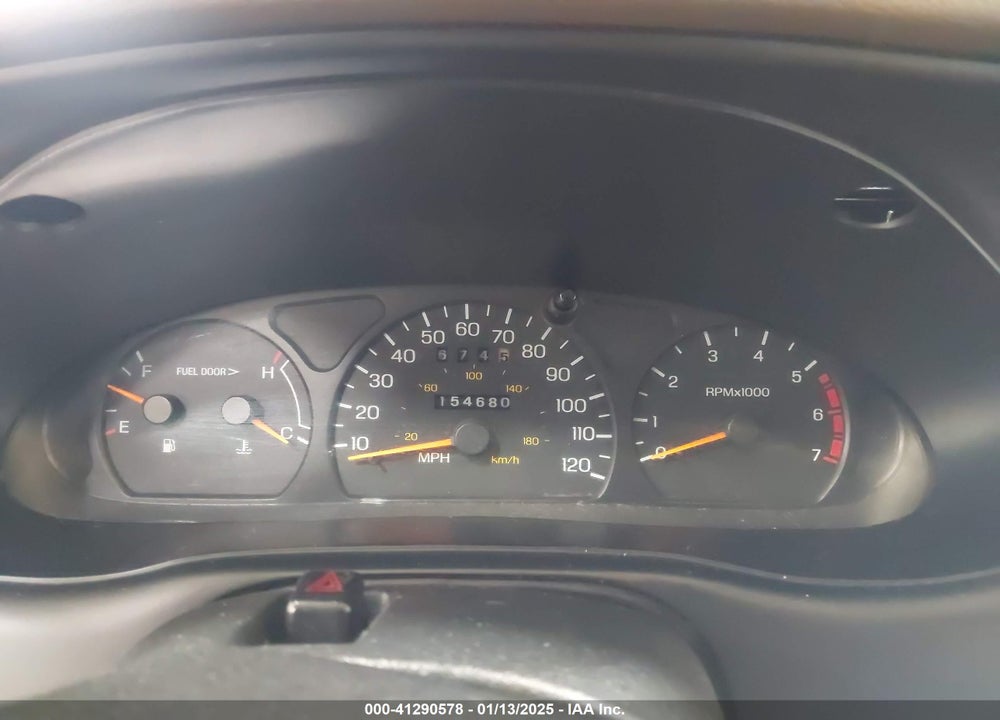 1997 FORD THUNDERBIRD LX VIN: 1FALP62W0VH121574
