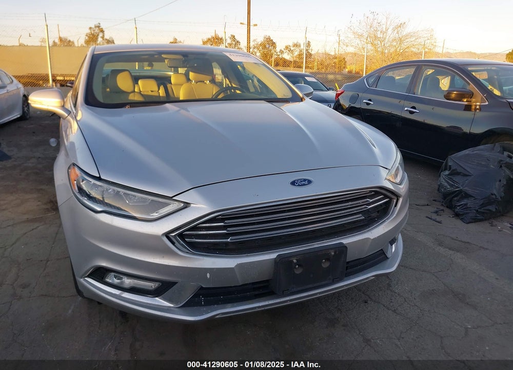 2018 FORD FUSION HYBRID TITANIUM VIN: 3FA6P0RU0JR269845