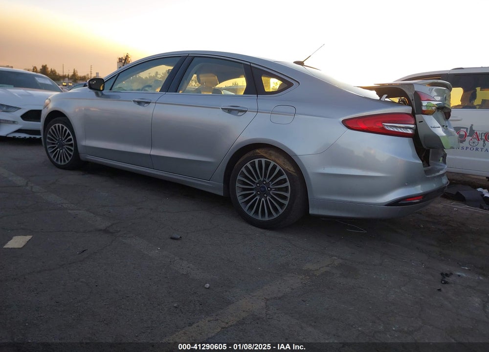 2018 FORD FUSION HYBRID TITANIUM VIN: 3FA6P0RU0JR269845