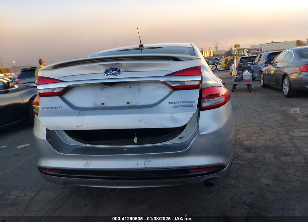 2018 FORD FUSION HYBRID TITANIUM VIN: 3FA6P0RU0JR269845