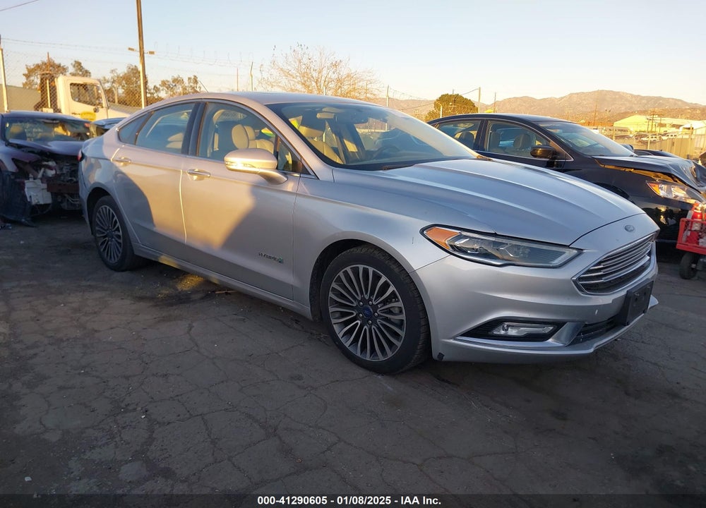 2018 FORD FUSION HYBRID TITANIUM VIN: 3FA6P0RU0JR269845