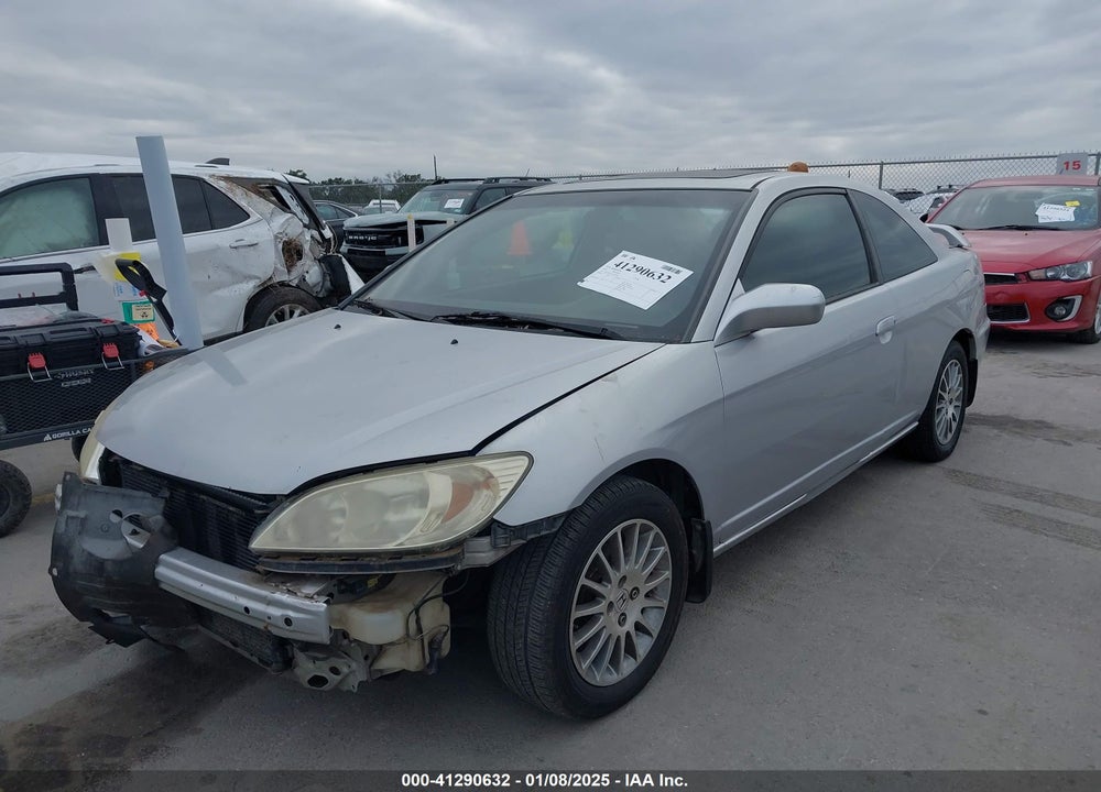 2005 HONDA CIVIC EX VIN: 1HGEM22935L002382