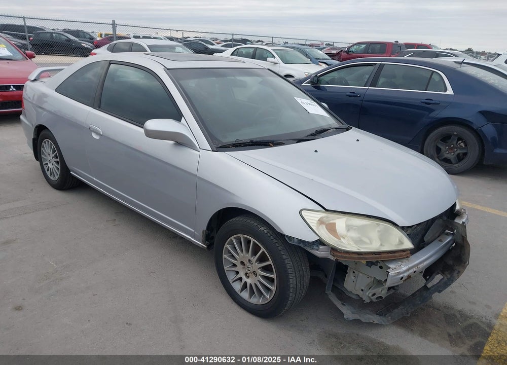 2005 HONDA CIVIC EX VIN: 1HGEM22935L002382