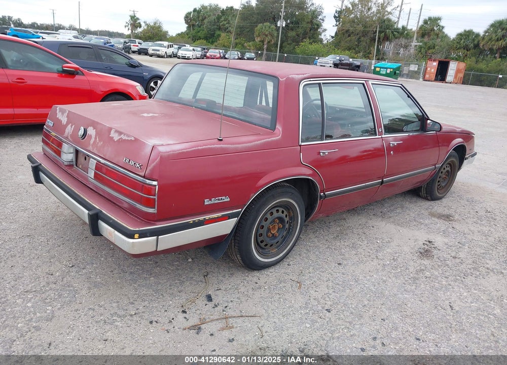 1989 BUICK ELECTRA LIMITED VIN: 1G4CX54C8K1671452