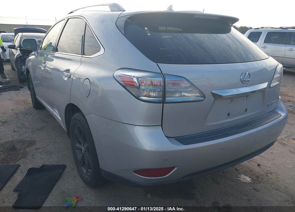 2012 LEXUS RX 350 VIN: 2T2BK1BA4CC133171