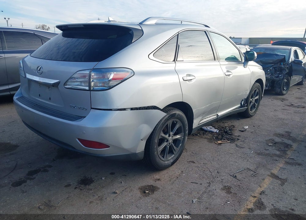 2012 LEXUS RX 350 VIN: 2T2BK1BA4CC133171