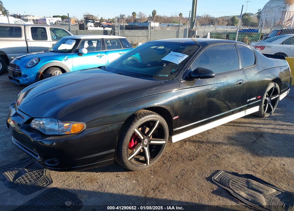 2005 CHEVROLET MONTE CARLO SUPERCHARGED SS VIN: 2G1WZ151159225993