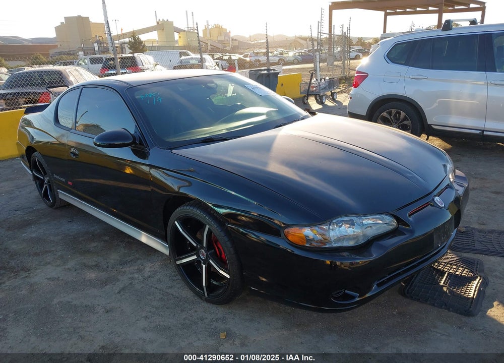 2005 CHEVROLET MONTE CARLO SUPERCHARGED SS VIN: 2G1WZ151159225993