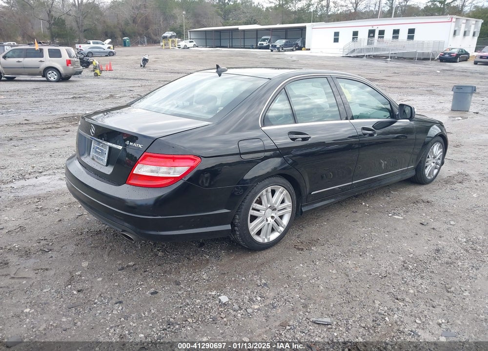 2009 MERCEDES-BENZ C 300 LUXURY 4MATIC/SPORT 4MATIC VIN: WDDGF81X09F197405