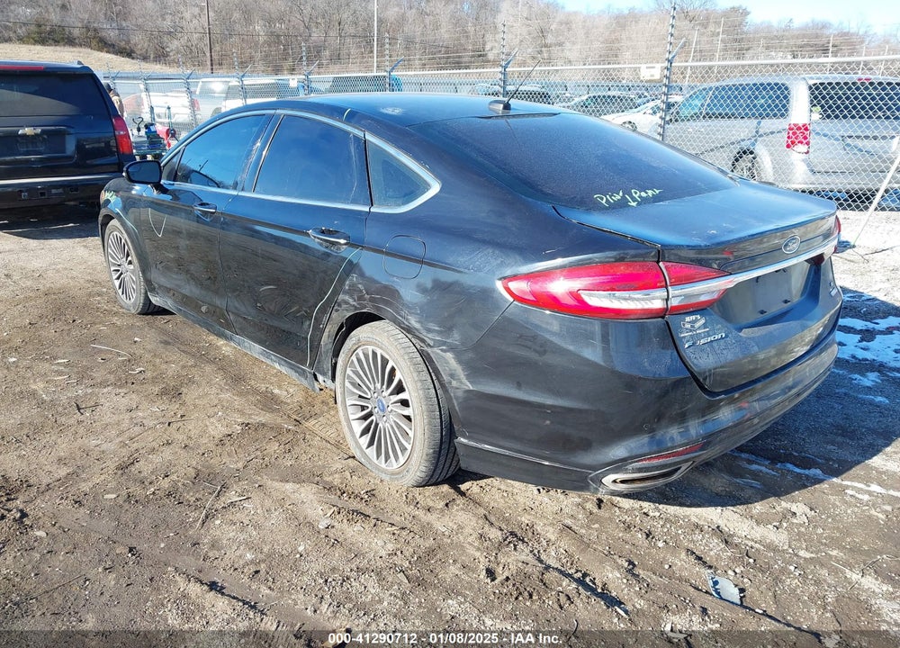2017 FORD FUSION VIN: 3FA6P0T95HR119454
