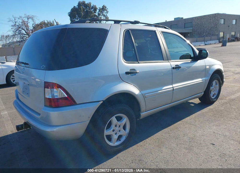 2001 MERCEDES-BENZ ML 320 VIN: 4JGAB54E51A274528