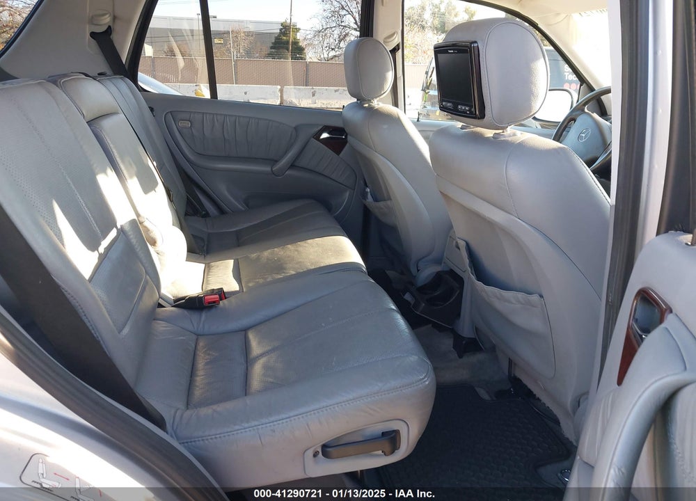 2001 MERCEDES-BENZ ML 320 VIN: 4JGAB54E51A274528