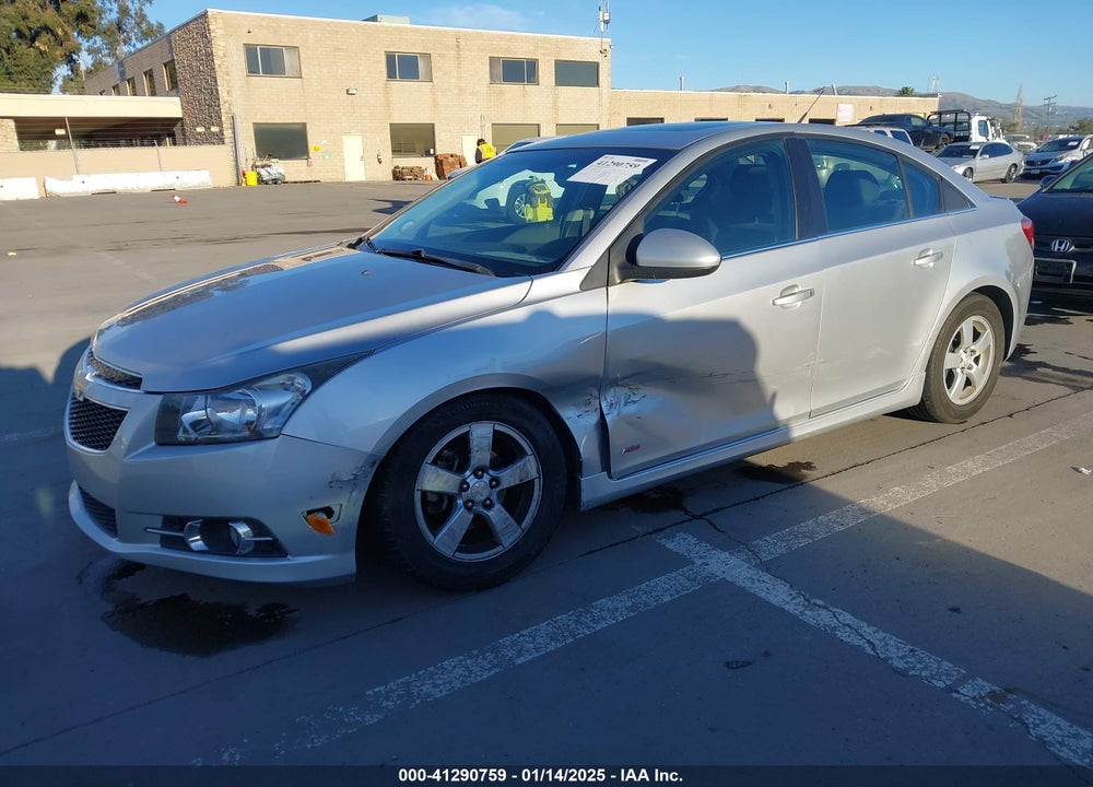 2014 CHEVROLET CRUZE 1LT AUTO VIN: 1G1PC5SB8E7390886