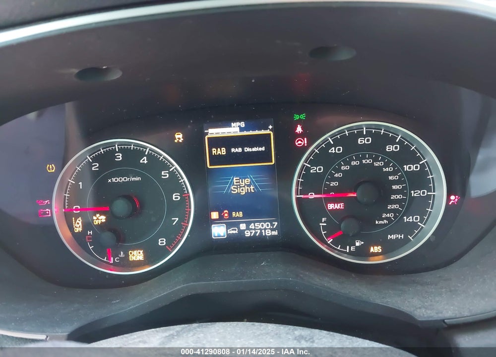 2020 SUBARU ASCENT VIN: 4S4WMACD1L3437734