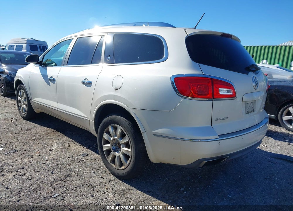 2013 BUICK ENCLAVE PREMIUM VIN: 5GAKVDKD0DJ242998
