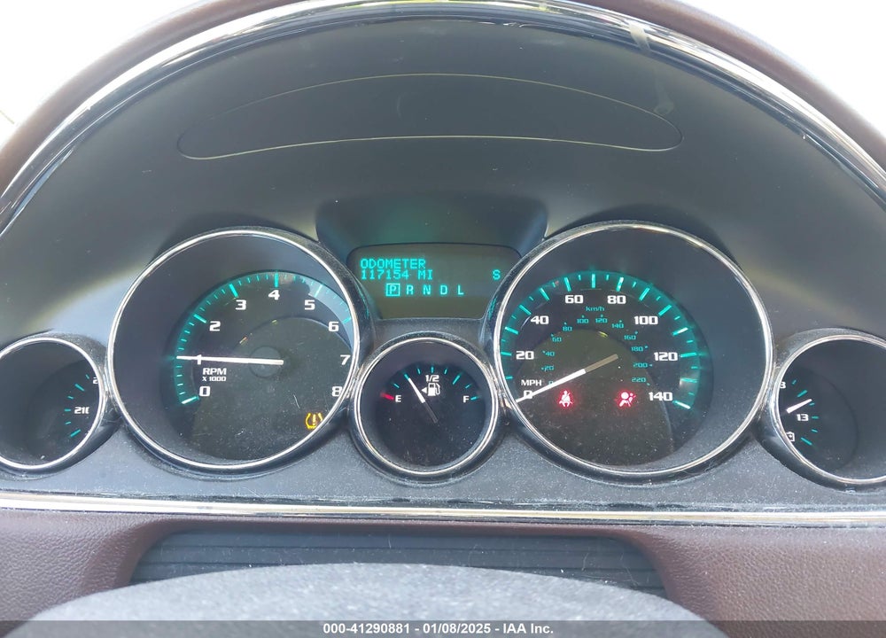 2013 BUICK ENCLAVE PREMIUM VIN: 5GAKVDKD0DJ242998