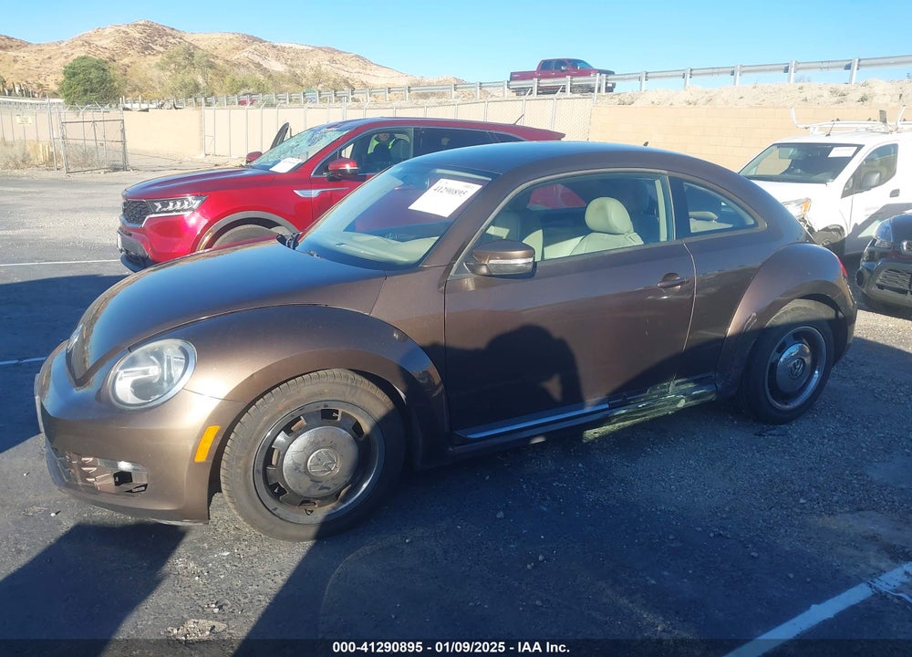 2013 VOLKSWAGEN BEETLE VIN: 3VWJP7AT4DM613997
