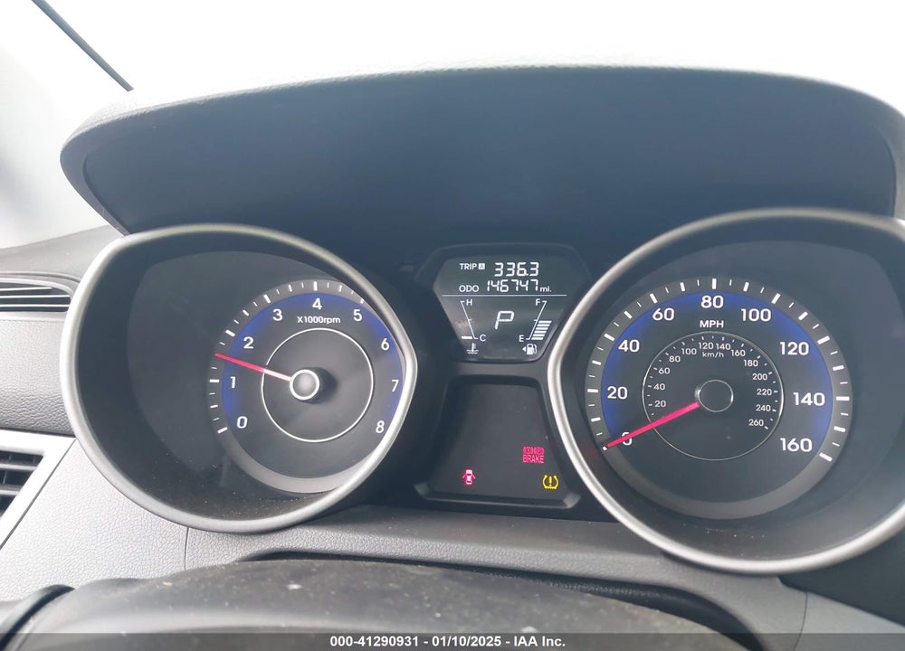 2013 HYUNDAI ELANTRA GLS VIN: KMHDH4AE1DU661820