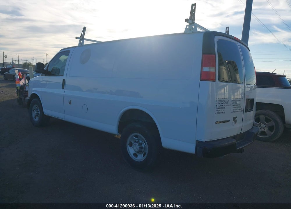 2017 CHEVROLET EXPRESS 2500 WORK VAN VIN: 1GCWGAFF1H1163754