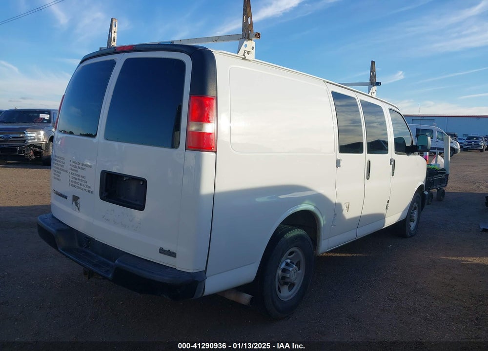 2017 CHEVROLET EXPRESS 2500 WORK VAN VIN: 1GCWGAFF1H1163754