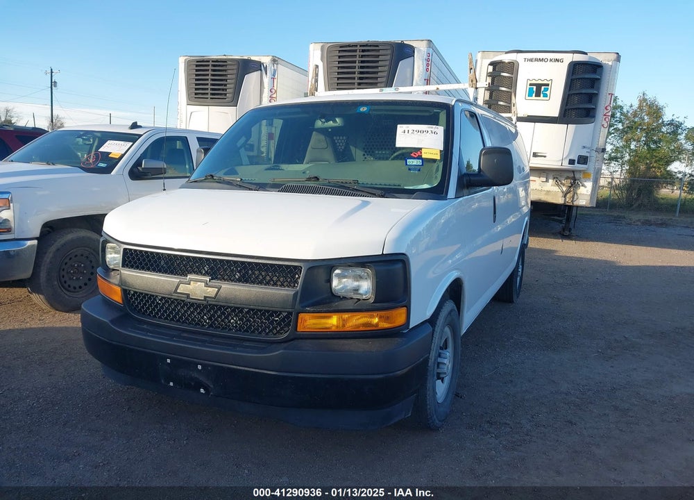 2017 CHEVROLET EXPRESS 2500 WORK VAN VIN: 1GCWGAFF1H1163754