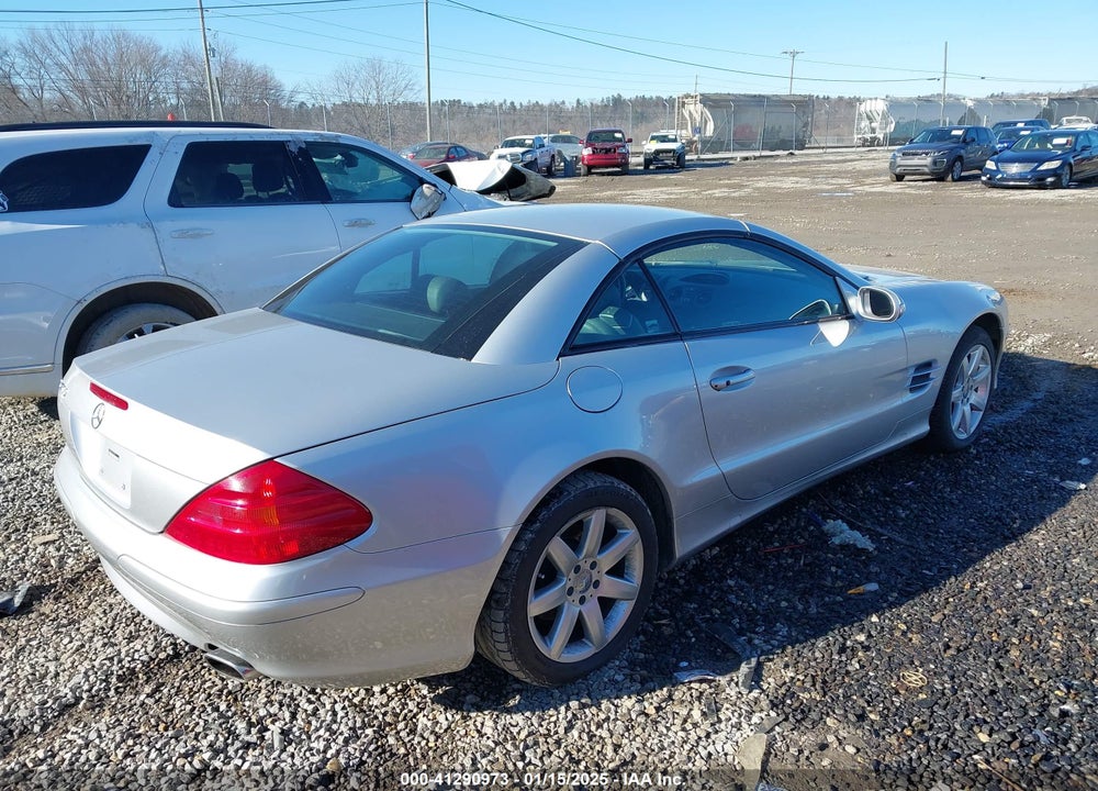 2003 MERCEDES-BENZ SL 500 VIN: WDBSK75F33F005797