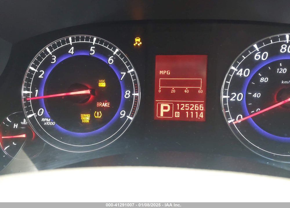2008 INFINITI EX35 JOURNEY VIN: JNKAJ09F28M356820