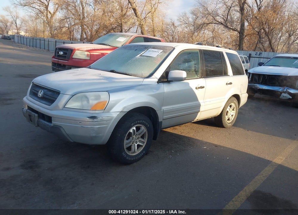 2004 HONDA PILOT EX VIN: 2HKYF18484H607030