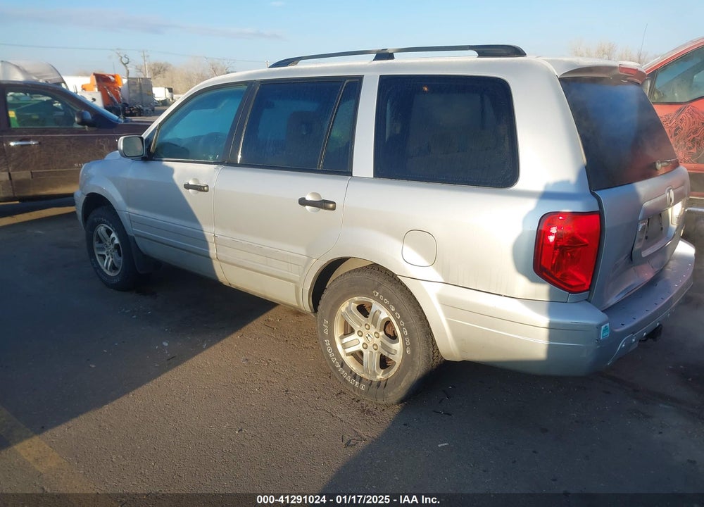 2004 HONDA PILOT EX VIN: 2HKYF18484H607030