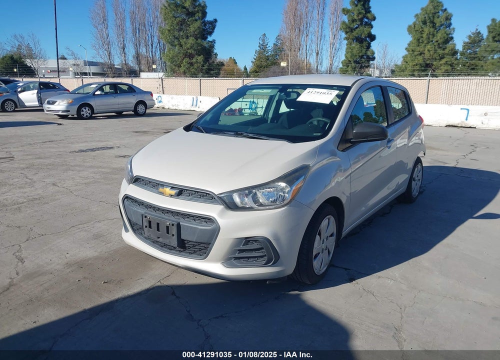 2017 CHEVROLET SPARK VIN: KL8CB6SA8HC758672