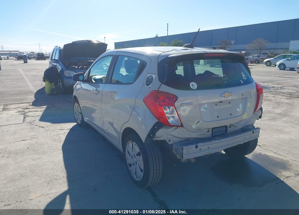 2017 CHEVROLET SPARK VIN: KL8CB6SA8HC758672