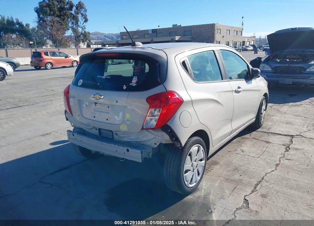 2017 CHEVROLET SPARK VIN: KL8CB6SA8HC758672
