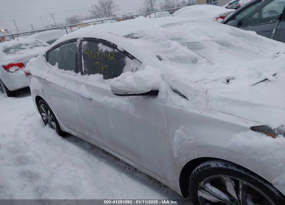 2014 HYUNDAI ELANTRA LIMITED VIN: 5NPDH4AE2EH463862